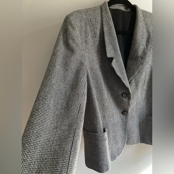 90s checkered blazer - Picture 4 of 5